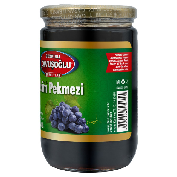 Bozkırlı Çavuşoğlu Üzüm Pekmezi 800g - 4