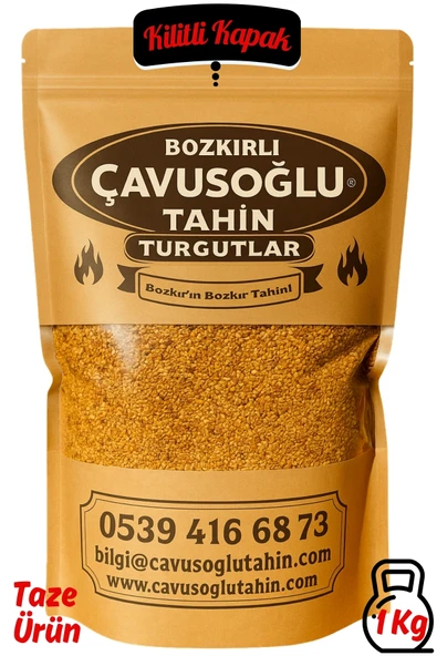 Bozkırlı Çavuşoğlu Beyaz Çiğ Susam 1000g + Bozkırlı Çavuşoğlu Odun Ateşinde Kavrulmuş Simitlik Susam 1000g - Resim 2
