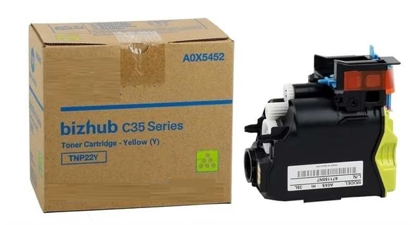Tonersepeti Konica Minolta TNP-22 Sarı Muadil Toner ürün görseli 1