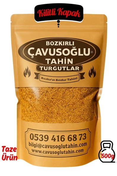 Bozkırlı Çavuşoğlu Beyaz Çiğ Susam 500g + Bozkırlı Çavuşoğlu Odun Ateşinde Kavrulmuş Simitlik Susam 500g - Resim 2
