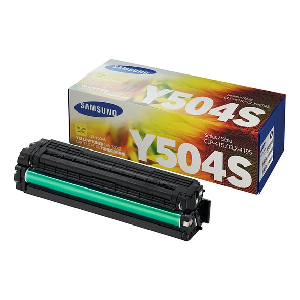 Tonersepeti Samsung CLP-415/CLT-Y504S Sarı  Toner ürün görseli