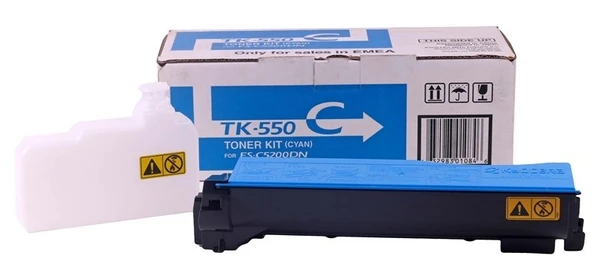 Tonersepeti Kyocera Mita TK-550 Mavi Muadil Toner ürün görseli 1