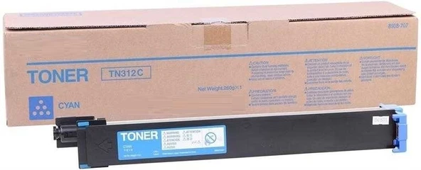 Tonersepeti Konica Minolta TN-312 Muadil Mavi Fotokopi Toner