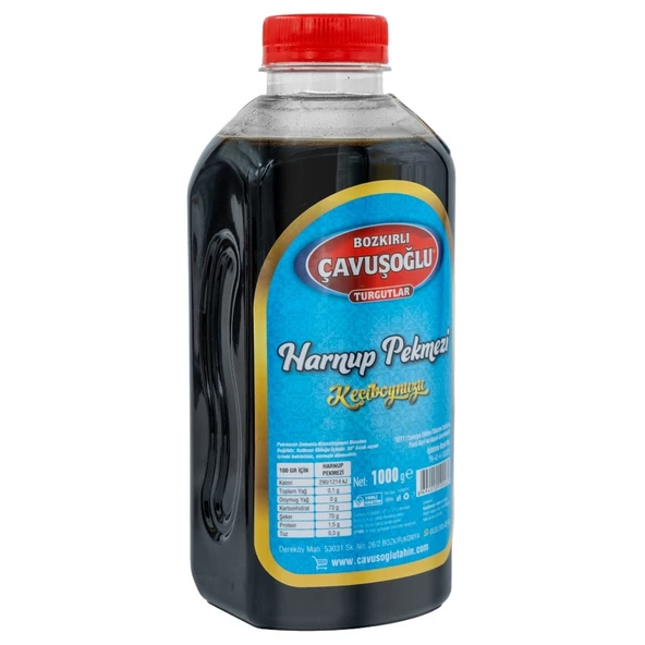 Bozkırlı Çavuşoğlu Keçiboynuzu Harnup Pekmezi 1000g - 2