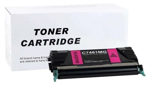 Tonersepeti Lexmark C746-C746A1MG Kırmızı Muadil Toner