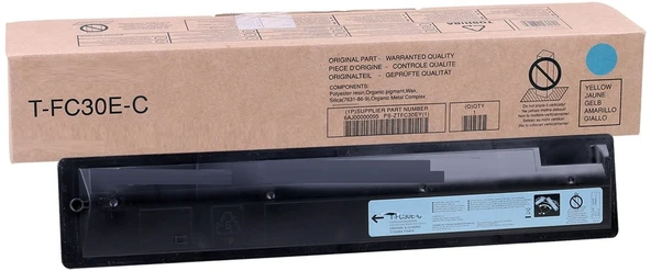 Tonersepeti Toshiba T-FC30E-C Mavi Muadil Fotokopi Toner ürün görseli 1