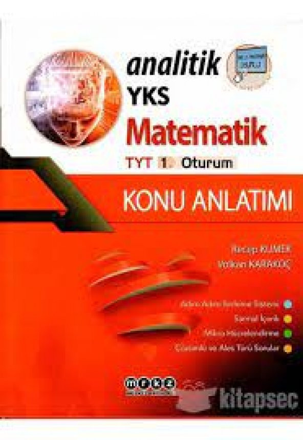 Merkez Yayınları Tyt Analitik Matematik Konu Anlatımlı - 1