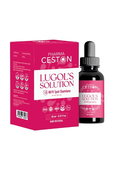 Ceston Lugol Solüsyon %5 20 ml ürün görseli 1