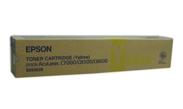 Tonersepeti Epson C8500/C13S050039  Sarı Toner
