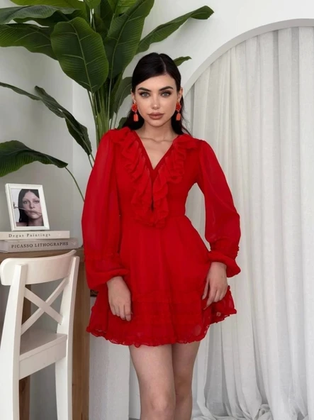 Osıes Fırfırlı Elbise - Resim 6