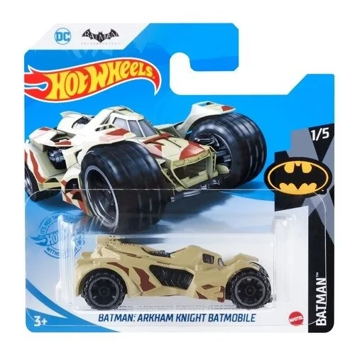 Hot Wheels Tekli Araba Batman Arkham Knight Batmobile GTB54 - 3