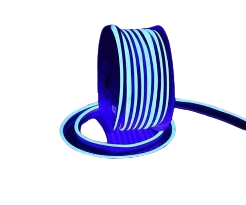 25 Metre NOAS YL42 5020 Dış Mekan 120 Çipli 12V Neon Led Buz Mavi