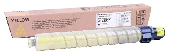 Tonersepeti Ricoh Aficio MP-C3002 Sarı  Fotokopi Toner