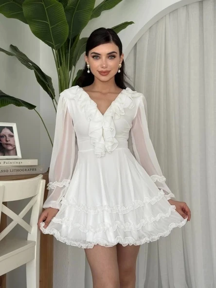 Osıes Fırfırlı Elbise