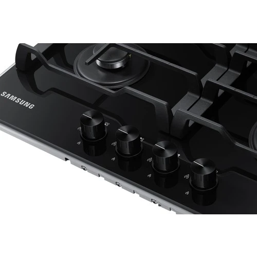 Samsung NA64N7100AB/TR Siyah Cam Set Üstü Ocak - 5