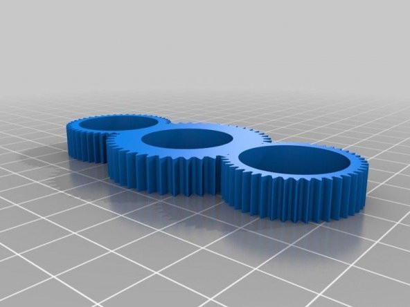 Dişli Fidget Spinner (Abs) Plastik Aparat - 2
