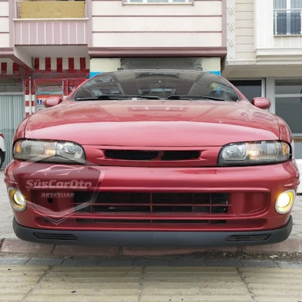 Fiat Marea Siena Brava Hb&Sedan Uyumlu Üniversal V2 Laguna Lip Esnek Ön Lip 2 Parça Tampon Altı Dil Karlık Ön Ek