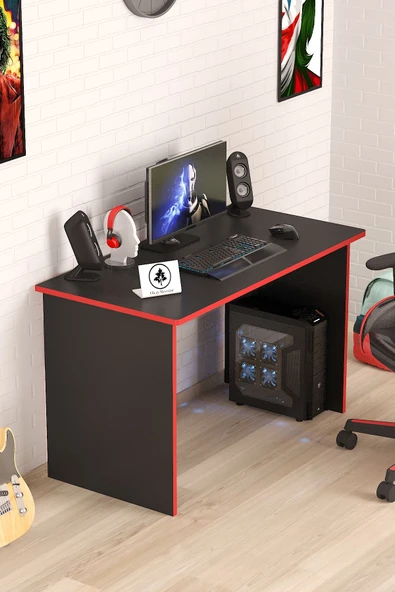 OlcayAksesuar Düz Oyuncu Masası Gamer Masası 120x60 cm