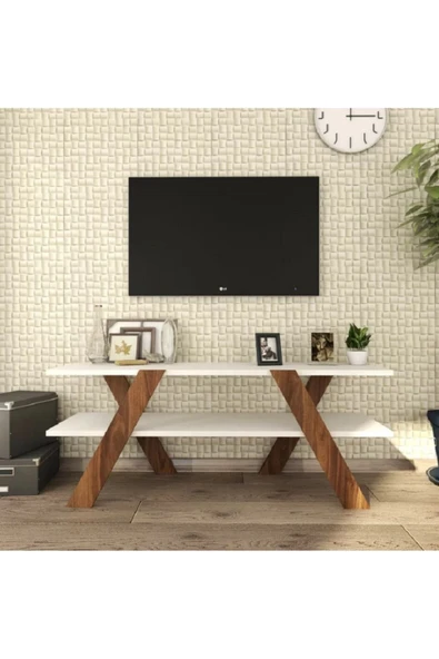 OlcayAksesuar TV Ünitesi 120 cm Tv Sehpası - 2