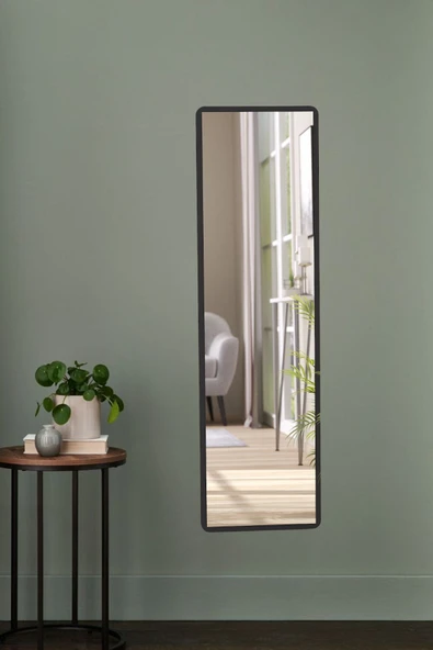 OlcayAksesuar Dikey 120X43 cm Hol Konsol Dresuar  Antre Koridor Aynası Salon Banyo WC Aynası - 3