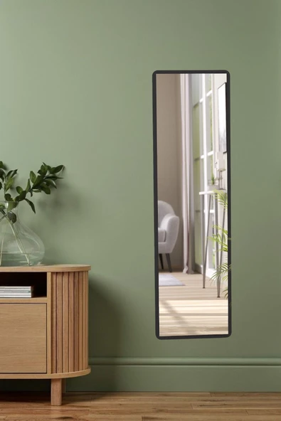 OlcayAksesuar Dikey 120X43 cm Hol Konsol Dresuar  Antre Koridor Aynası Salon Banyo WC Aynası - 2