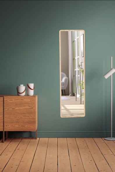 OlcayAksesuar Dikey 150X43 cm Hol Konsol Dresuar  Antre Koridor Aynası Salon Banyo WC Aynası - 3