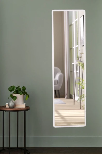OlcayAksesuar Dikey 120X43 cm Hol Konsol Dresuar  Antre Koridor Aynası Salon Banyo WC Aynası - 3