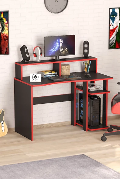 OlcayAksesuar Ada Oyuncu Masası Gamer Masası 120x60 cm - 2