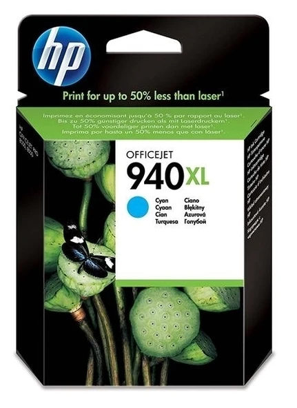 Tonersepeti Hp 940XL-C4907A  Mavi Kartuş