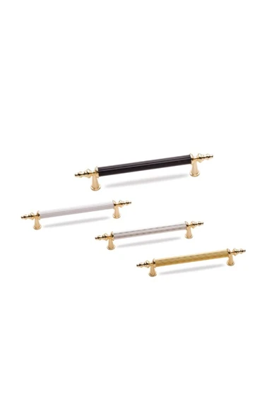 dolaylaryapimarket 96mm lüks aleminyum metal boru kulp dolap çekmece modern dolap kulpları ve kulpu - 2