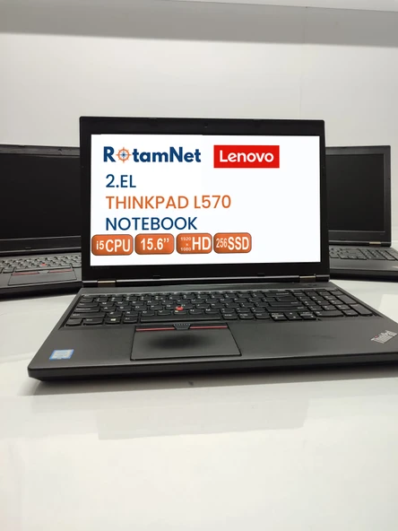 Lenovo ThinkPad L570 Intel Core i5 6200U 2.3 GHz 8GB DDR4 256GB SSD 15.6" 2.El Notebook