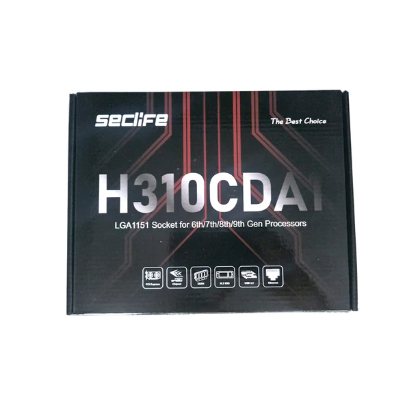 Seclife H310 Ddr4 M2 Hdmı Vga Ses Ethernet 6.7.8.9.Nesil 1151 Pin Anakart - 3