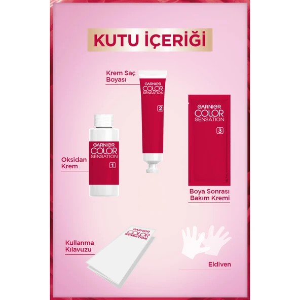 Garnier Çarpıcı Renkler 7.3 Altın Kumral Saç Boyası - 5