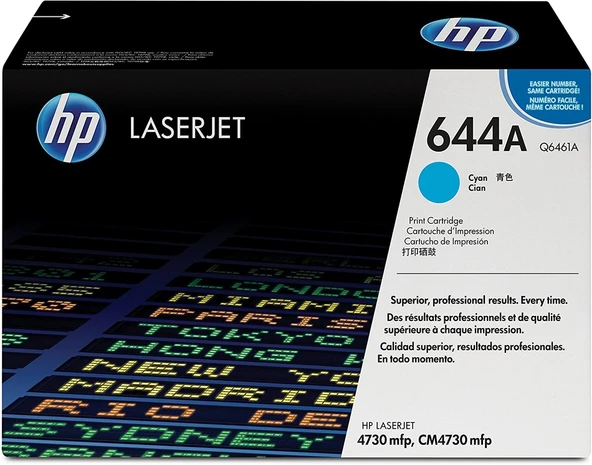 Tonersepeti Hp 644A-Q6461A Mavi  Toner