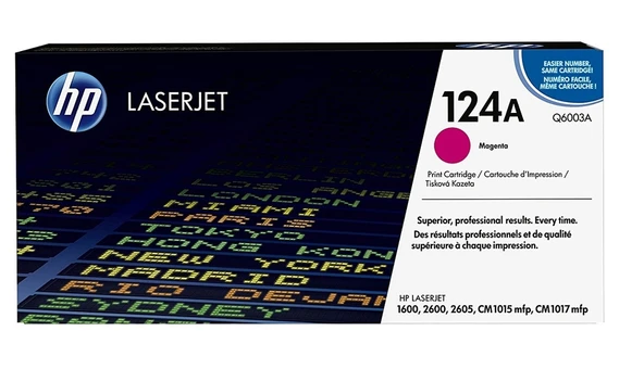 Tonersepeti Hp 124A-Q6003A Kırmızı  Toner