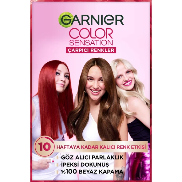 Garnier Çarpıcı Renkler 7.3 Altın Kumral Saç Boyası - 2