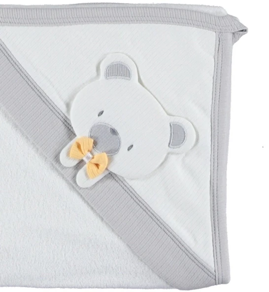PAMUKLU LÜX BEBE HAVLUSU ERKEK BEBEK ÇOCUK BANYO HAVLUSU - 5