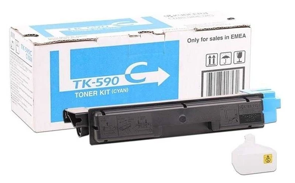 Tonersepeti Kyocera Mita TK-590 Mavi  Toner