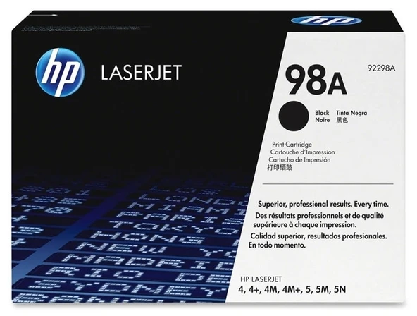 Tonersepeti Hp 98A 92298A  Toner