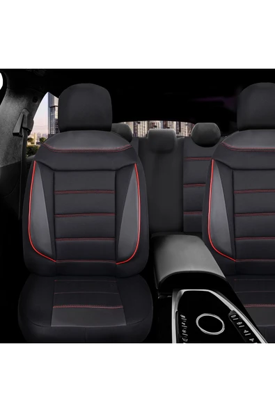 Z&C MAXTECH Hyundai İ10 Araçlara Uyumlu Tam Takım Özel Tasarım Oto Koltuk Kılıfı Seti   AFK167 - Resim 2