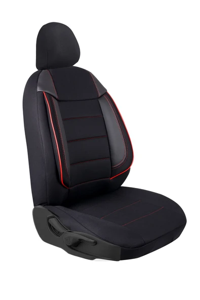 Z&C MAXTECH Fiat Tipo Araçlara Uyumlu Tam Takım Özel Tasarım Oto Koltuk Kılıfı Seti   ACVK148 - Resim 6