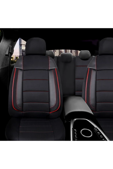 Z&C MAXTECH Suzuki Swift Araçlara Uyumlu Tam Takım Özel Tasarım Oto Koltuk Kılıfı Seti   ACVK219 - Resim 2