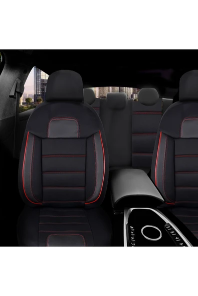 Z&C MAXTECH Fiat Bravo Araçlara Uyumlu Tam Takım Özel Tasarım Oto Koltuk Kılıfı Seti ABk139 - Resim 2