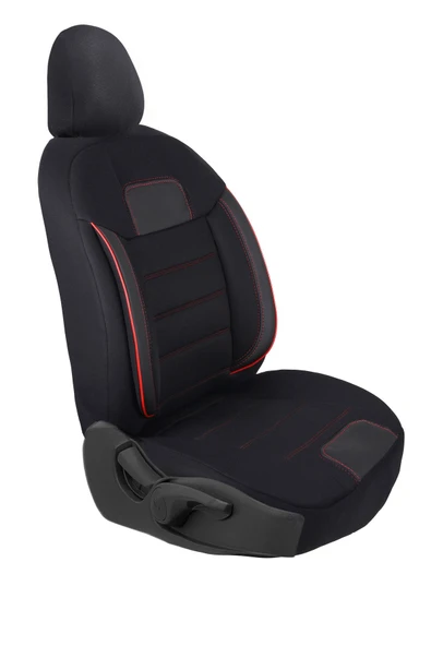 Z&C MAXTECH Citroen C3 Araçlara Uyumlu Tam Takım Özel Tasarım Oto Koltuk Kılıfı Seti ABk130 - Resim 6