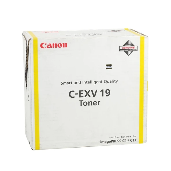 Tonersepeti Canon C-EXV-19  Sarı Toner ürün görseli