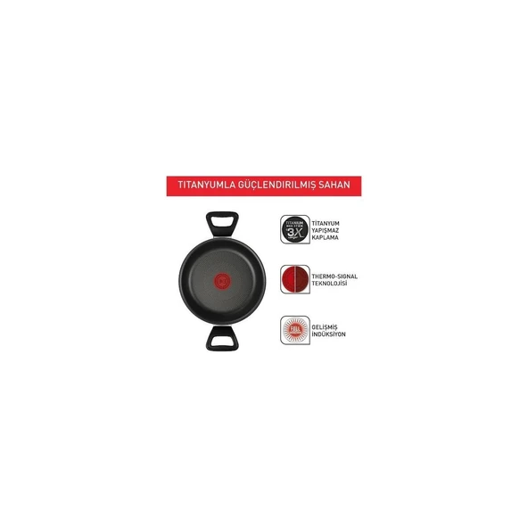 TEFAL TİTANİUM FORCE 3X SAHAN 20CM - 2