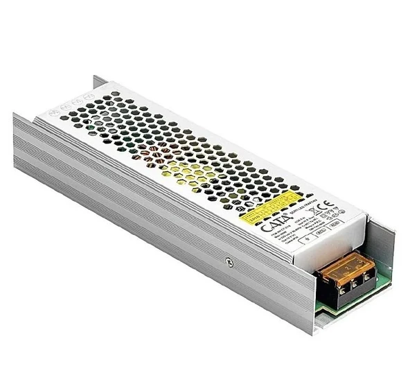 Cata Ct-2578 30 Amper Adaptör Klemensli Şerit Led Trafosu 360W Slim Model
