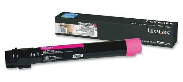 Tonersepeti Lexmark X950-X950X2MG Kırmızı  Toner - Resim 2