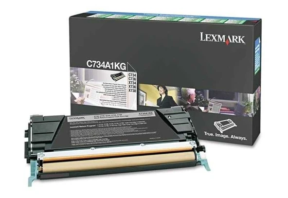 Tonersepeti Lexmark C734-C734A1KG Siyah  Toner ürün görseli