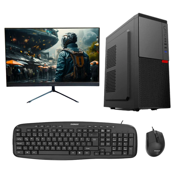 RotamPC-Rt0399 İ7 14.Nesil 16Gb Ddr4 Ram 512Gb M2 Nvme 2Gb Gt610 Vga "23.8 Masaüstü Bilgisayar ürün görseli